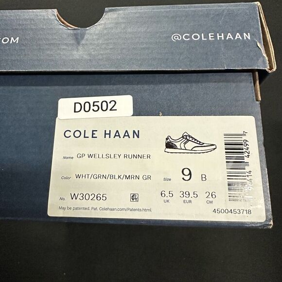 New Cole Haan Hann GrandPro Wellesley Runner Sneaker 9 - Picture 7 of 7